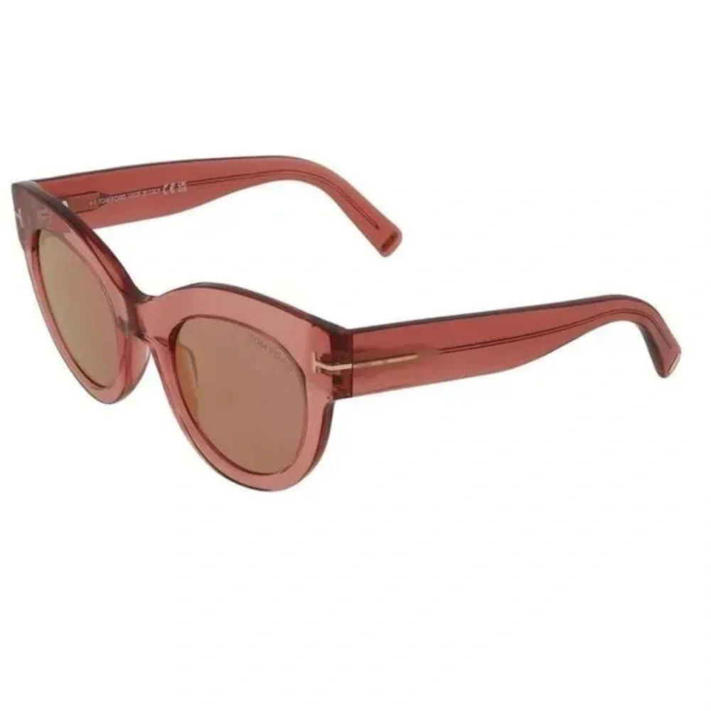 Tom Ford Pink Sunglasses with Geometric Frames! NWT